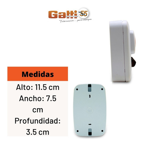 Imagen 7 de 9 de Variador De Velocidad De Ventilador De Techo 5 Vel Gatti