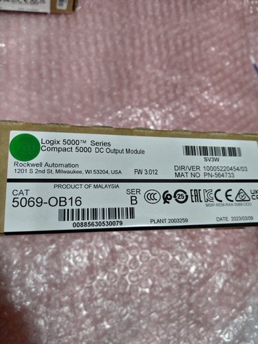 Allen-bradley 5069-ob16 Novo E Garantia