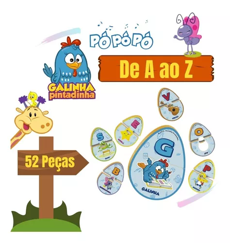 GALINHA PINTADINHA. Jogos educativos. Para todas as idades. 