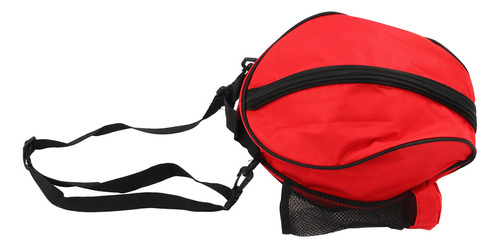 Bolso De Hombro Redondo De Baloncesto Con Doble Cremallera P