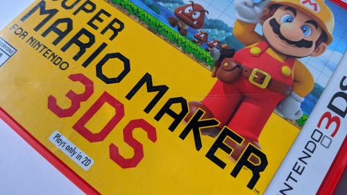 Super Mario Maker 100% Original Nintendo 3ds Faço Por 129 (Usado)