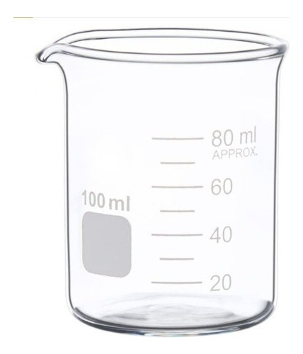 Beaker  Vaso Precipitado En Vidrio Laboratorio Glassco 500ml