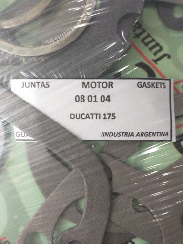 Imagen 2 de 3 de Juego De Juntas Para Ducati 175 Cc Kit Completo