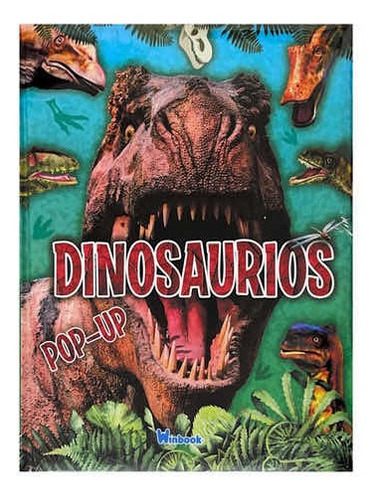 Libro Dinosaurios Pop Up 3d - Pasta Dura Infantil Escenarios