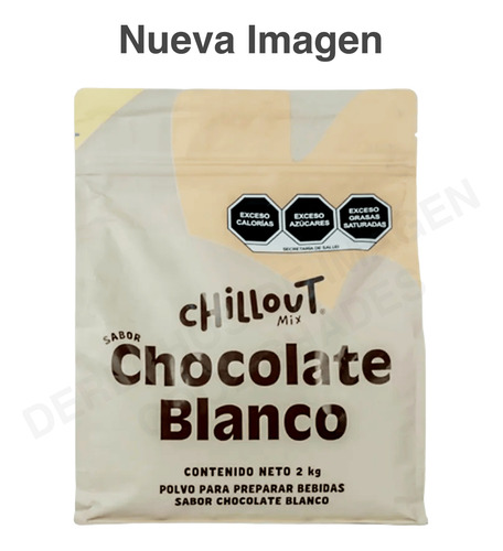 Polvo Para Preparar Bebidas Chill Out 2kg Chocolate Blanco