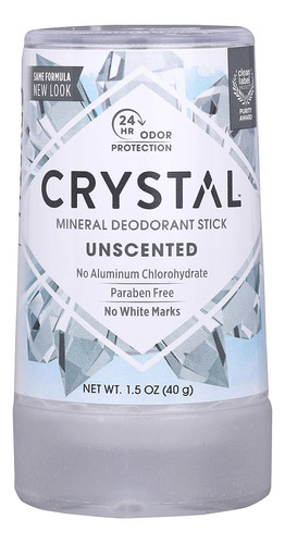 Desodorante Sin Aroma Crystal Body (4.25 Onzas Líquidas)