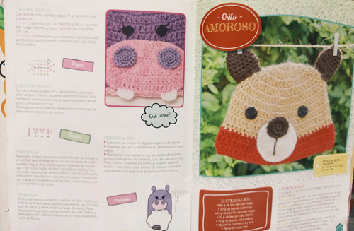 Gorros En Crochet P/niños X 3 Revistas Con Regalos