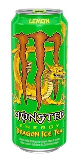 Energético Lemon Monster Dragon Ice Tea Lata 473ml