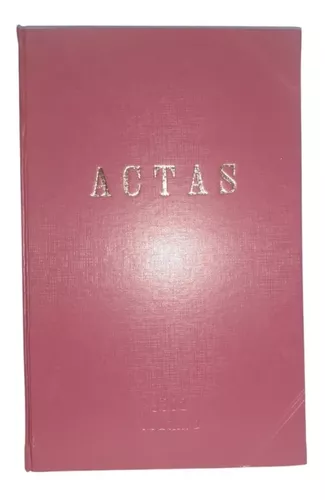 Libro de actas foliado x 100 hjs ( 200 paginas) – Office job – Rosario – A  sólo un click tus productos de oficina – OfficeJob