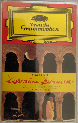 Cassette De Carl Orff Carmina Burana (2254