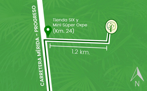 Imagen 1 de 7 de Lotes De Inversión En Verde Paraíso Cerca De Mérida
