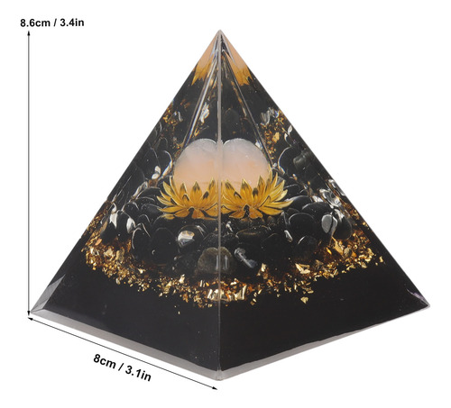 Crystal Pyramid Orgone Pyramid Promueve