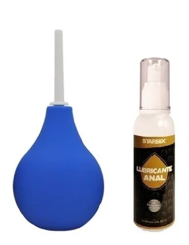 Enema Limpieza Anal Vaginal 220 Ml Más Lub Anal 100 Ml