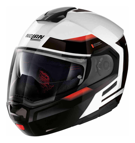 Casco Nolan N90-3 Abatible Reflector Lente Y Pinlock L