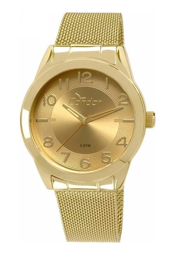 Relógio Feminino Condor Co2035kql Dourado