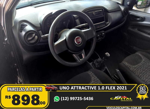 Imagem 11 de 12 de Fiat Uno Attractive 1.0 2021