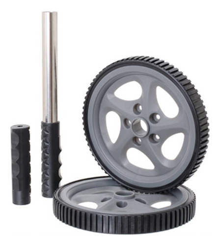 Roda Abdominal Dupla Exercicios Fitness Hidrolight