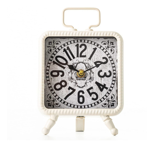 Reloj De Mesa Vintage Shabby Chic Relojes De Escritorio Cuad