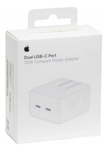 Cargador 35w Dual Usb-c Port Apple iPhone iPad Original