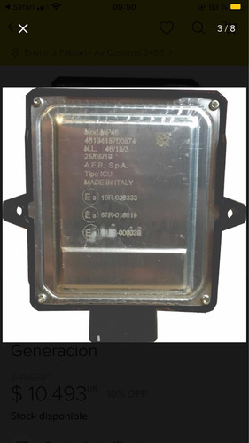 Imagen 3 de 3 de Ecu De Gnc Aeb Mp48
