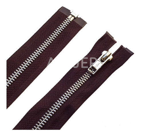 Cierres Ykk Aluminio Desmontable Automático 5mm De 70cm