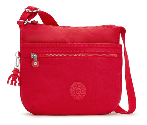 Bolsa transversal Kipling Arto - red rouge