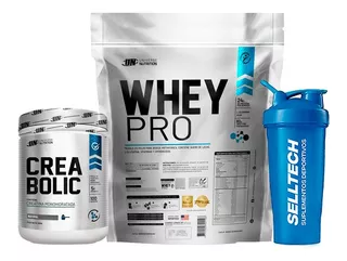 Pack Un Whey Pro 5kg Vainilla Creabolic 500gr