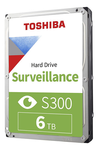 Disco Duro Interno Toshiba S300 Surveillance 6 Tb 3.5 PuLG