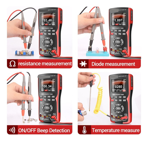 Osciloscopio Digital, Osciloscopio Usb Portátil Y Tecla De