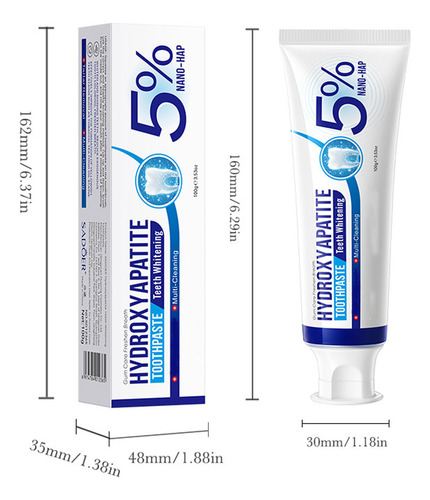 Creme Dental De Hidroxiapatita L Para Dentes Brancos Avançad