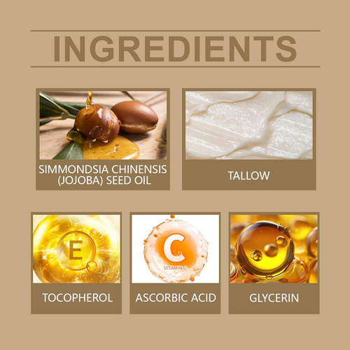Beef Tallow, Beef Tallow For Skin, 59g Of Beef Tallow And
