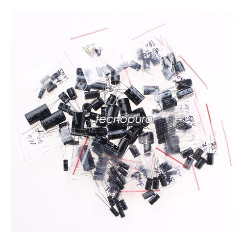 Condensadores / Capacitores Electrolíticos Surtidos Pack X48
