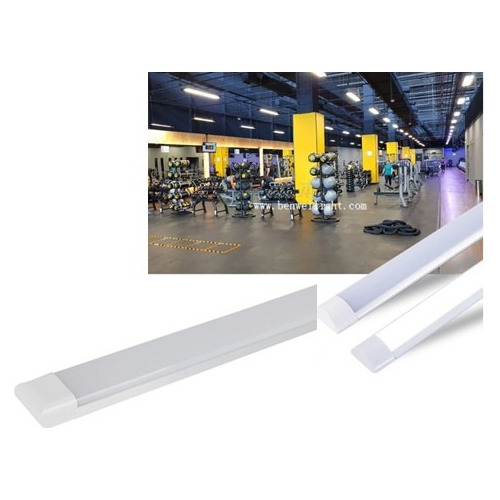 Lampara Led 48w 120cm Luz Blanca Liston Sobrepuesto