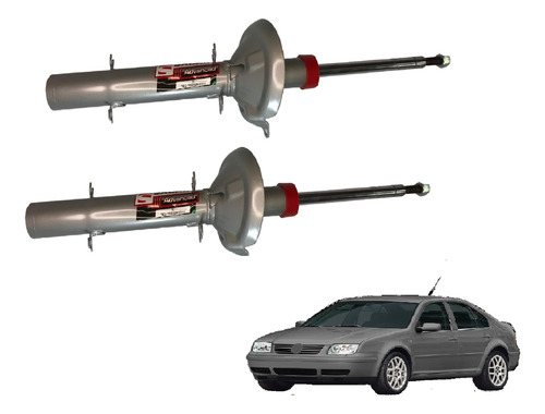 Kit X2 Amortiguadores Delanteros Vw Bora Golf Mk4 Audi A3