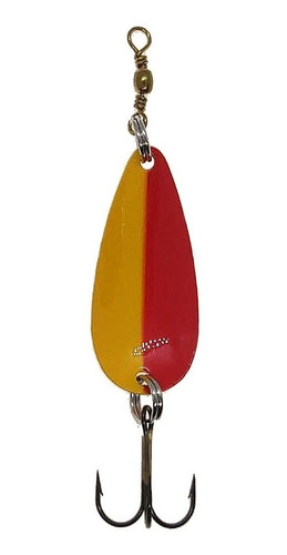 Señuelo Pesca Cuchara Española Doble Anzuelo D13-s/ry