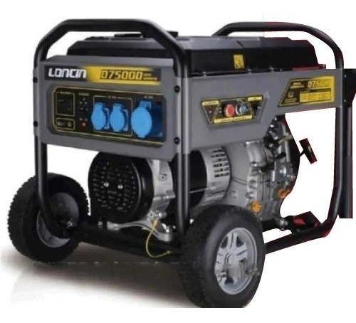 Planta O Generador Loncin Lcd7500d  7,5 Kva 110/220v Gasoil.