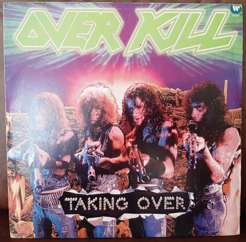 Lp Vinil Over Kill - Taking Over C/ Encarte (Usado)