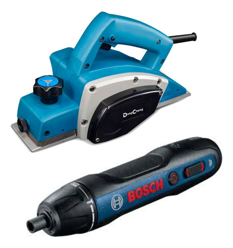 Taladro Inalámbrico Bosch Go2 1/4´ + Cepillo Madera Dc 500w