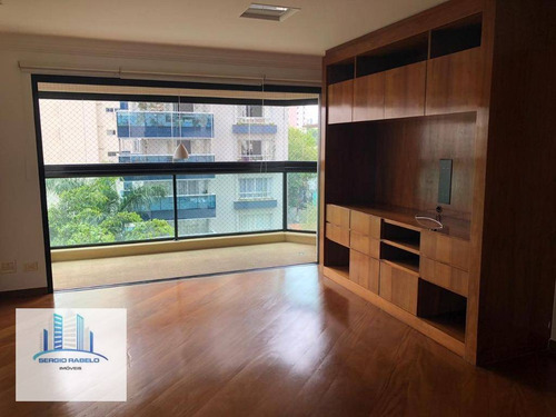 Imagem 2 de 30 de Apartamento Com 3 Dormitórios Para Alugar, 135 M² Por R$ 7.200,00/mês - Moema - São Paulo/sp - Ap3766