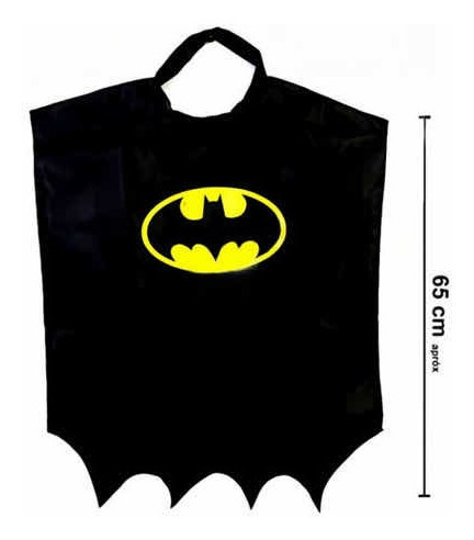 Imagen 1 de 2 de Capa Batman Superhéroes Cotillón Disfraz