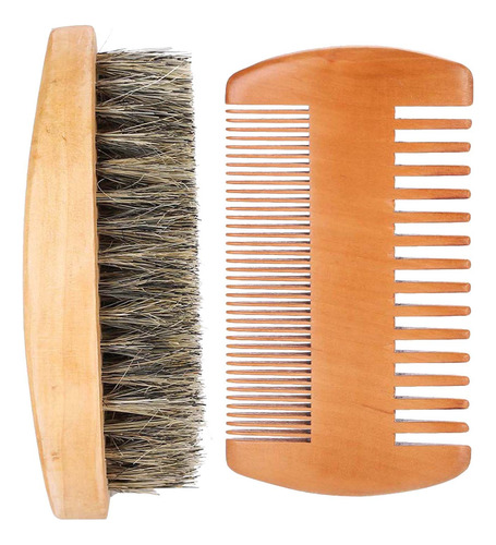 Cepillo De Limpieza De Barba Para Hombre, Bigote Ovalado, Af
