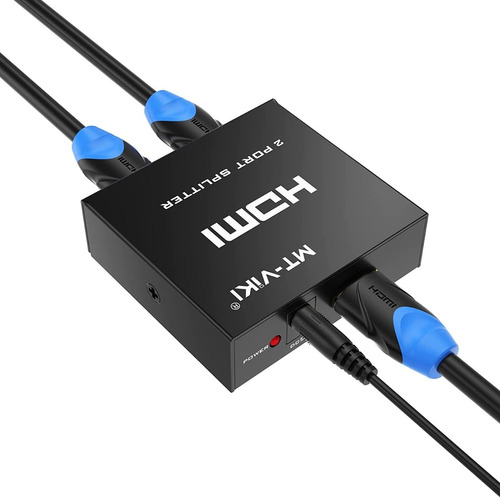 Spliter Hdmi 1 En 2 Salidas Ca, 4k Dup/espejo Ps4 Fire Stick