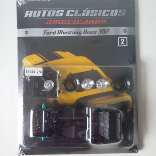 Autos Clasicos Americanos N 2. Ford Mustang Boss 302