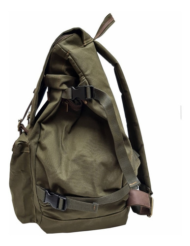 Imagen 5 de 8 de Mochila Maxifontana Lona Impermeabilizada