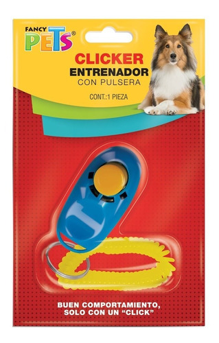 Clicker Entrenamiento Perro Mascota Colores Surtidos Fl8565