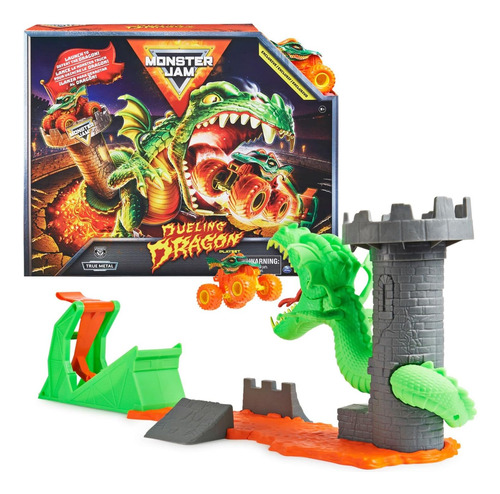Monster Jam - Juego De Dragón De Dolo Con Exclusivo Camión M