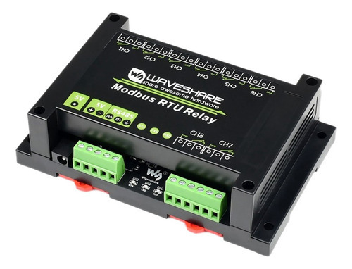 Para Módulo De Relé Industrial Modbus Rtu De 8 Canais