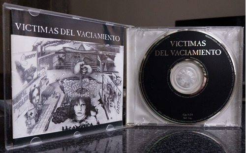 Cd De Hermetica - Victimas Del Vaciamiento 1era Ed - Edfargz