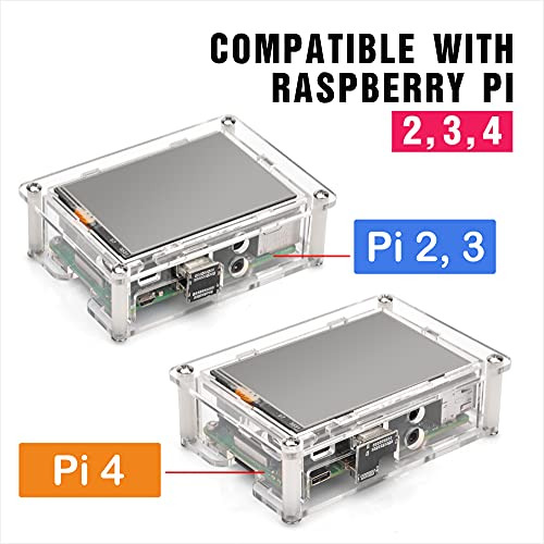 Monitor Hdmi Con Pantalla Táctil Lcd Osoyoo De 3.5 Pulgadas