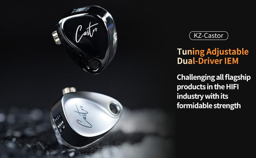 Auriculares Intraurales Kz Castor Hifi Dual-dynamic
